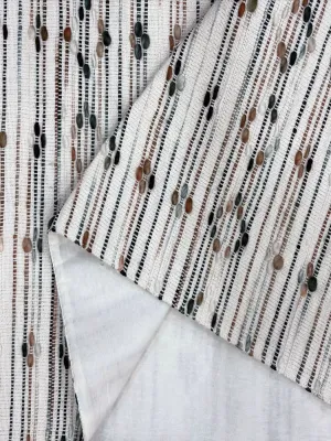 Handwoven Textured Cotton Acrylic Cushion Cover, Place Mat & Runner Set