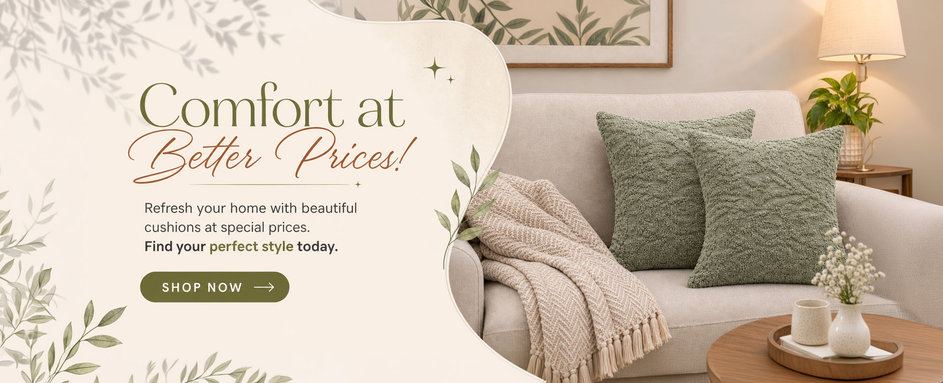 Modern Furniture.<br>Cushions